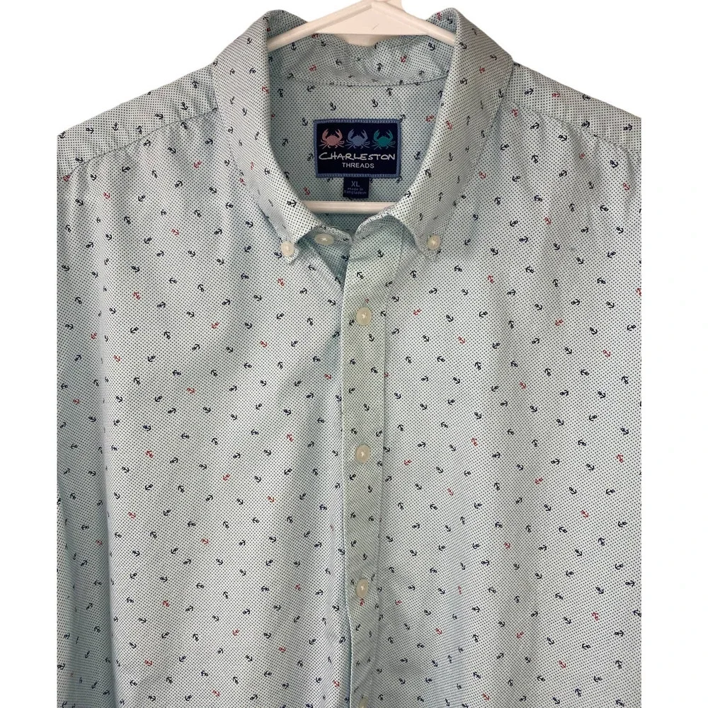 Charleston Threads Anchor Button Down - Picture 4 of 6